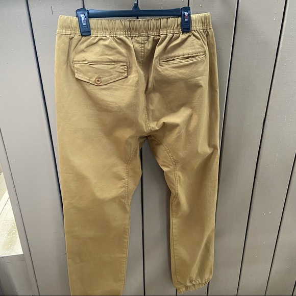 NWOT WT 02 khaki joggers pants casual - men’s XL - 32-40 waist / 30 length - Picture 9 of 9